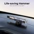 UGREEN UG-35347 Car Safety Hammer – Glass Breaker & Seatbelt Cutter